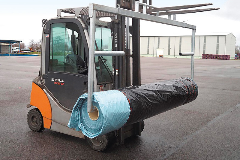 Silage covers and gravel bags